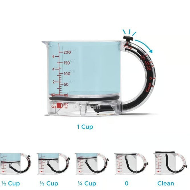 4-In-1 Adjustable Measuring Cup